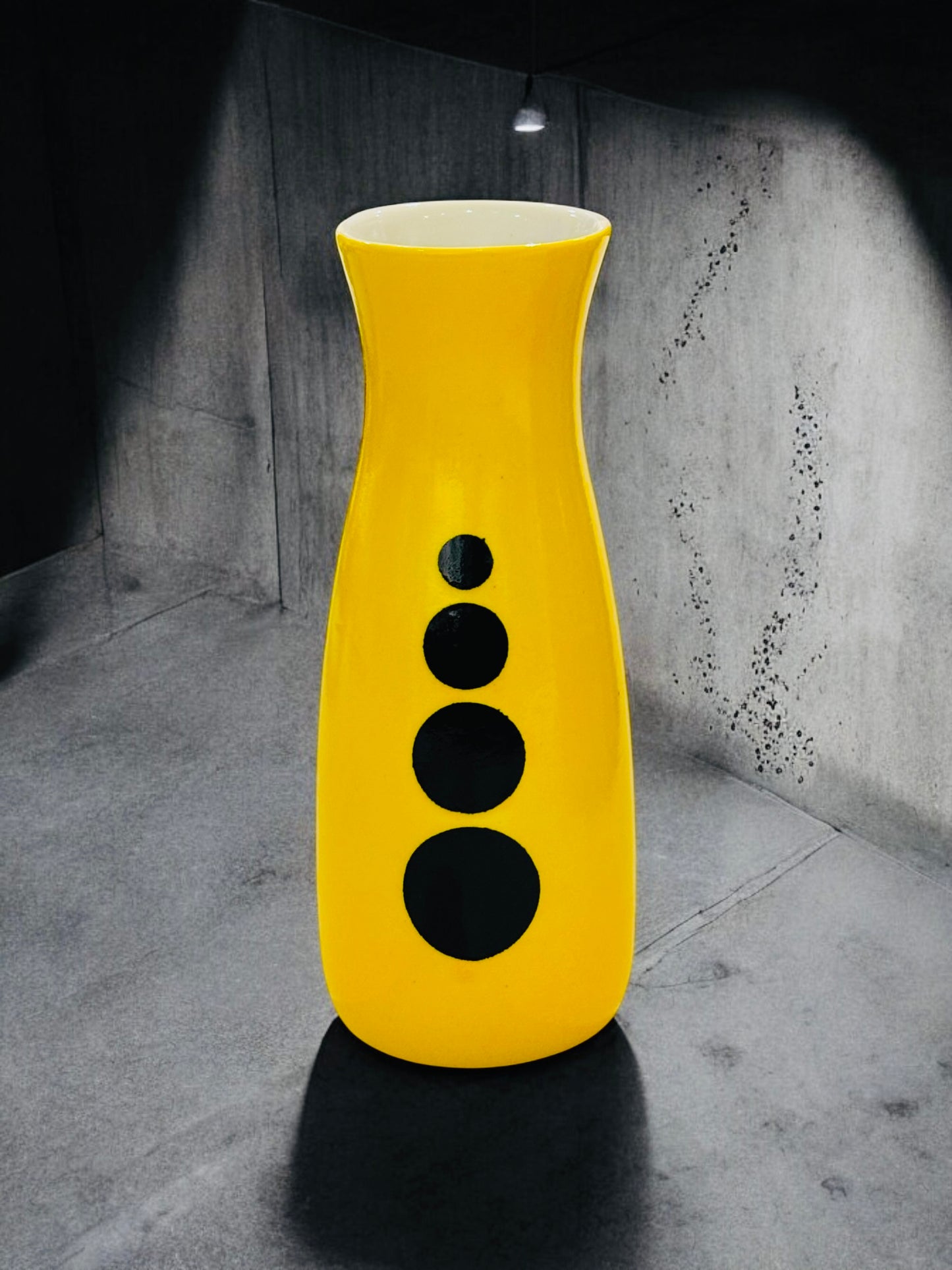 Lunar Phase Bud Vase - Lemon