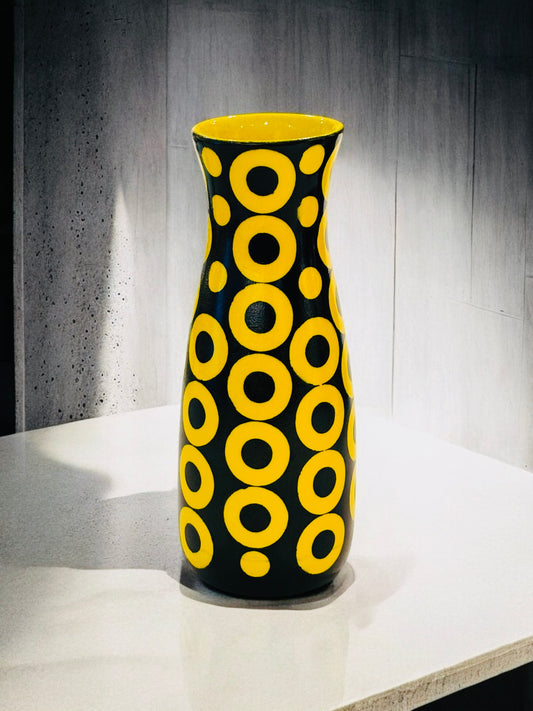 Circle Bud Vase - Lemon