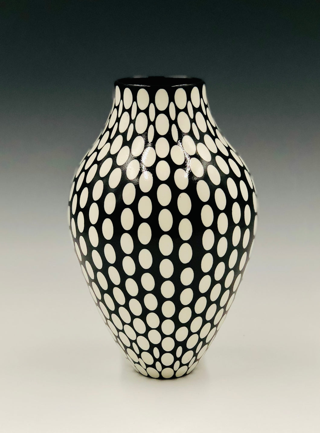 ColorBlast Mod Vase - B/W
