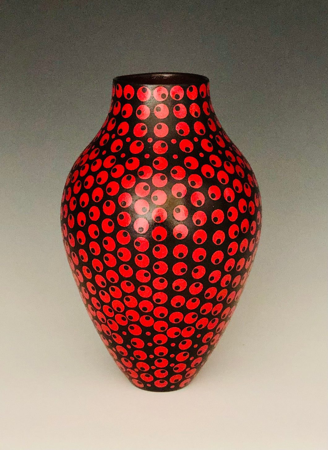 ColorBlast Vase - Red Eye