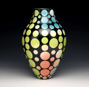 Colorblast Vase - Bubble Movement
