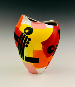 Hand Painted Vase #3